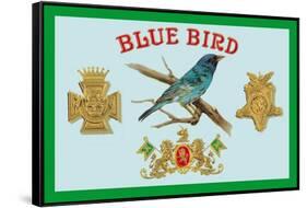 Blue Bird Cigars-null-Framed Stretched Canvas