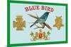 Blue Bird Cigars-null-Mounted Art Print