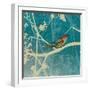 Blue Bird I-Anna Polanski-Framed Art Print