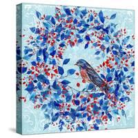 Blue Bird I-Irina Trzaskos Studios-Stretched Canvas