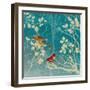 Blue Bird II-Anna Polanski-Framed Art Print