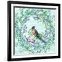 Blue Bird II-Irina Trzaskos Studios-Framed Giclee Print