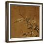 Blue Bird on a Plum Branch with Bamboo (13th/14th Century)-null-Framed Giclee Print