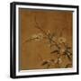 Blue Bird on a Plum Branch with Bamboo (13th/14th Century)-null-Framed Giclee Print