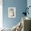 Blue Bird on a Plum Tree-Koson Ohara-Framed Premium Giclee Print displayed on a wall