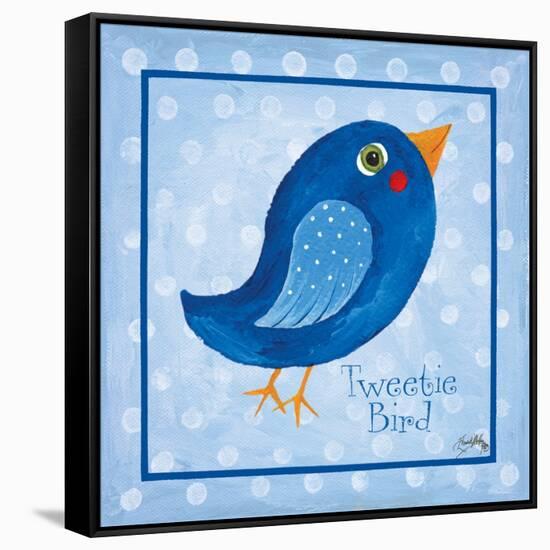 Blue Bird-Elizabeth Medley-Framed Stretched Canvas