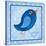 Blue Bird-Elizabeth Medley-Stretched Canvas