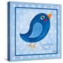 Blue Bird-Elizabeth Medley-Stretched Canvas