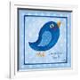 Blue Bird-Elizabeth Medley-Framed Art Print