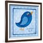 Blue Bird-Elizabeth Medley-Framed Art Print