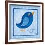 Blue Bird-Elizabeth Medley-Framed Art Print