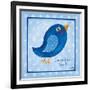 Blue Bird-Elizabeth Medley-Framed Art Print