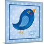 Blue Bird-Elizabeth Medley-Mounted Art Print