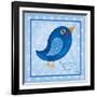 Blue Bird-Elizabeth Medley-Framed Art Print