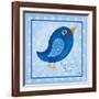 Blue Bird-Elizabeth Medley-Framed Art Print