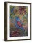 Blue Bird-Karla Gerard-Framed Premium Giclee Print