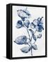 Blue Blooming-null-Framed Stretched Canvas