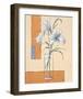 Blue Blossom I-Bjoern Baar-Framed Art Print