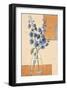 Blue Blossom II-Bjoern Baar-Framed Art Print