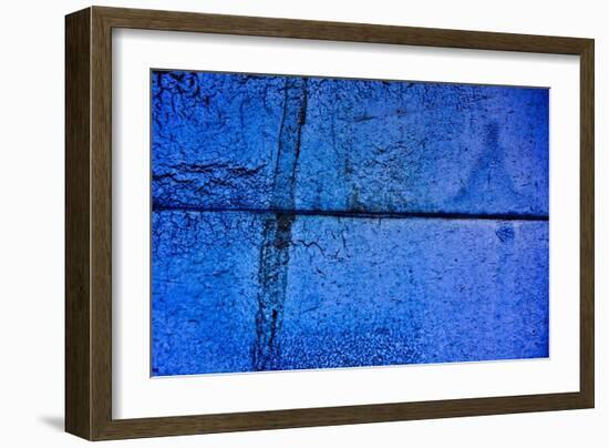 Blue Boardwalk-Jean-François Dupuis-Framed Art Print