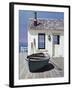 Blue Boat on Deck-Zhen-Huan Lu-Framed Photographic Print