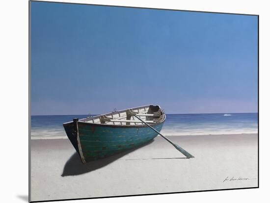 Blue Boat-Zhen-Huan Lu-Mounted Giclee Print