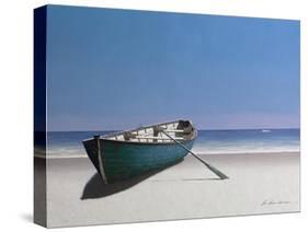 Blue Boat-Zhen-Huan Lu-Stretched Canvas