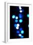 Blue Bokeh I-Erin Berzel-Framed Photographic Print