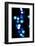 Blue Bokeh I-Erin Berzel-Framed Photographic Print