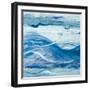 Blue Bossa Nova I-Lanie Loreth-Framed Art Print