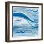 Blue Bossa Nova II-Lanie Loreth-Framed Art Print