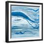 Blue Bossa Nova II-Lanie Loreth-Framed Art Print