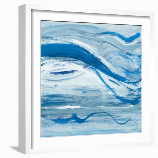 Blue Bossa Nova II-Lanie Loreth-Framed Art Print