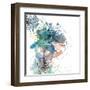 Blue Botanica-Jan Weiss-Framed Art Print