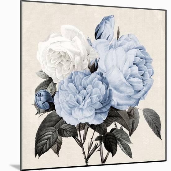 Blue Botanical Arrangement I-Kelly Donovan-Mounted Art Print