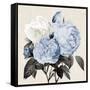 Blue Botanical Arrangement I-Kelly Donovan-Framed Stretched Canvas