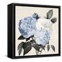 Blue Botanical Arrangement II-Kelly Donovan-Framed Stretched Canvas