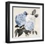 Blue Botanical Arrangement II-Kelly Donovan-Framed Art Print