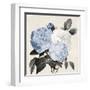 Blue Botanical Arrangement II-Kelly Donovan-Framed Art Print