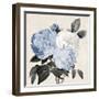 Blue Botanical Arrangement II-Kelly Donovan-Framed Art Print