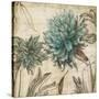 Blue Botanical I-Anna Polanski-Stretched Canvas