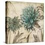 Blue Botanical I-Anna Polanski-Stretched Canvas