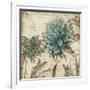 Blue Botanical I-Anna Polanski-Framed Premium Giclee Print