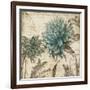 Blue Botanical I-Anna Polanski-Framed Premium Giclee Print