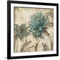 Blue Botanical I-Anna Polanski-Framed Premium Giclee Print