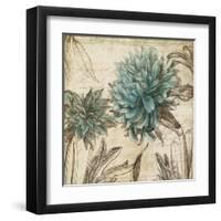 Blue Botanical I-Anna Polanski-Framed Art Print