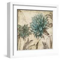 Blue Botanical I-Anna Polanski-Framed Art Print