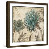 Blue Botanical I-Anna Polanski-Framed Art Print