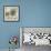 Blue Botanical I-Anna Polanski-Framed Premium Giclee Print displayed on a wall