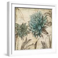 Blue Botanical I-Anna Polanski-Framed Premium Giclee Print